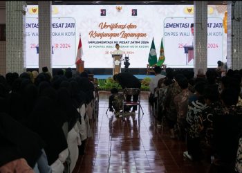 Kunjungi Ponpes Wali Barokah, Tim Verifikator IKI PESAT Jatim Ingin Bangun Citra Pesantren Sehat