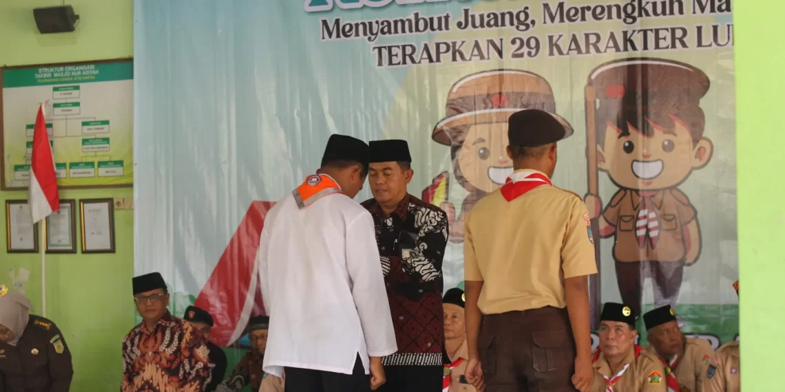 Sakoda Pramuka SPN Daerah Istimewa Yogyakarta (DIY) menggelar acara Kemah Santri 2024 di Pondok Pesantren Nur Aisyah, Bantul, pada 19-20 Oktober 2024. Foto: LINES