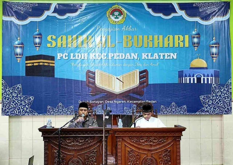 Pengajian akbar Sahih Bukhori LDII Pedan. Foto: LINES.