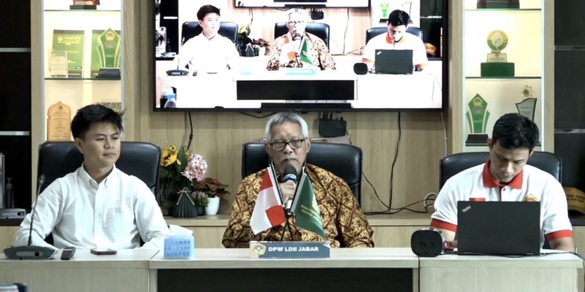 DPW LDII Jawa Barat menggelar pelatihan pemanfaatan teknologi Artificial Intelligence (AI) pada Minggu (6/10). Foto: LINES.