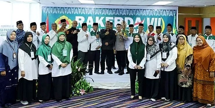 DPD LDII Pekanbaru menggelar Rakerda VII di Graha Pena Riau, Rabu (3/10). Foto: LINES.