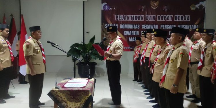 sako SPN pelantikan