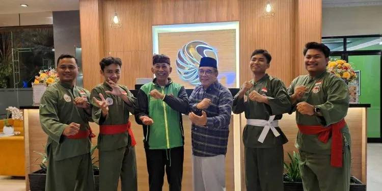 Generasi muda LDII Kota Balikpapan, Muhammad Aji Wicaksono, terpilih mewakili kontingen pencak silat Kaltim dalam Kejurnas IPSI. Foto: LINES