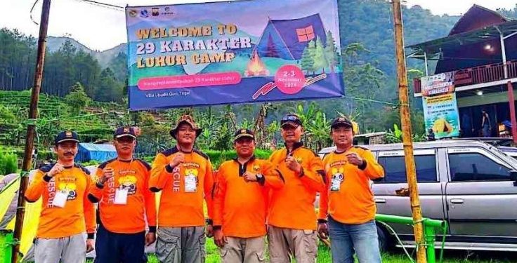 DPD LDII Kab. Brebes menggelar Camping 29 Karakter Luhur. Foto: LINES.