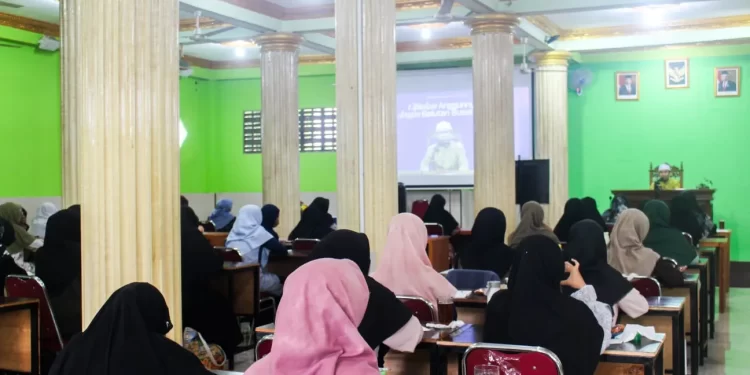 PC LDII Kapanewon Kalasan, Sleman, Daerah Istimewa Yogyakarta, menyelenggarakan seminar hybrid. Foto: LINES.