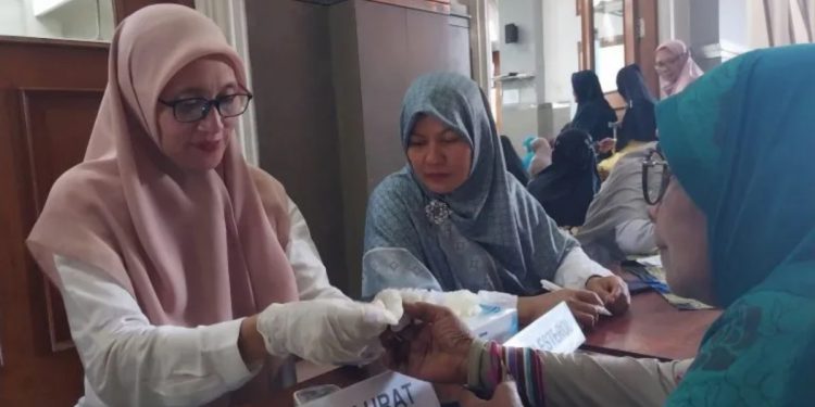 DPW LDII Daerah Istimewa Yogyakarta (DIY) menyelenggarakan “Bulan Bakti Kesehatan”, pada Minggu (17/11). Foto: LINES