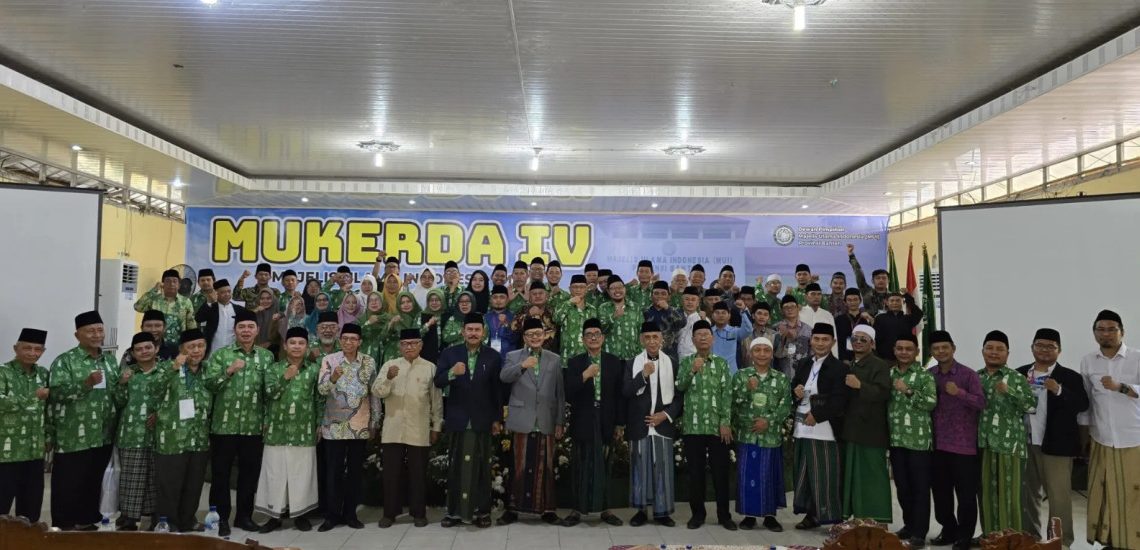 DPW LDII Banten menghadiri Mukerda ke IV MUI Provinsi Banten yang berlangsung di Pondok Pesantren Al Mubarok, Kota Serang, pada Kamis (21/11). Foto: LINES