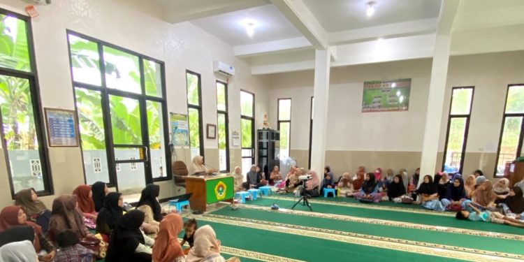 PC LDII Kemiling menggelar sosialisasi gizi. Foto: LINES.