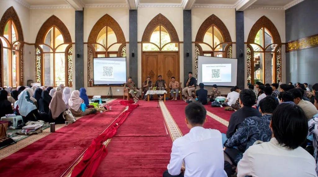 DPD LDII Sleman Barat menggelar pengajian yang bertema “Persiapan Pernikahan bagi Usia Mandiri” pada Minggu, (17/11). Foto: LINES.
