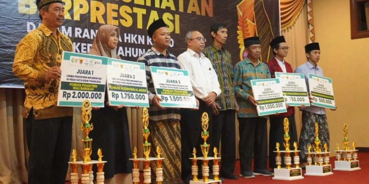 Pondok Pesantren (Ponpes) Wali Barokah kembali meraih penghargaan “Pesantren Sehat”. Foto: LINES.