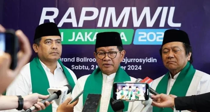 Calon Gubernur Daerah Khusus Jakarta (DKJ), Pramono Anung menghadiri Rapimwil LDII DKJ pada Sabtu, (2/11). Foto: LINES