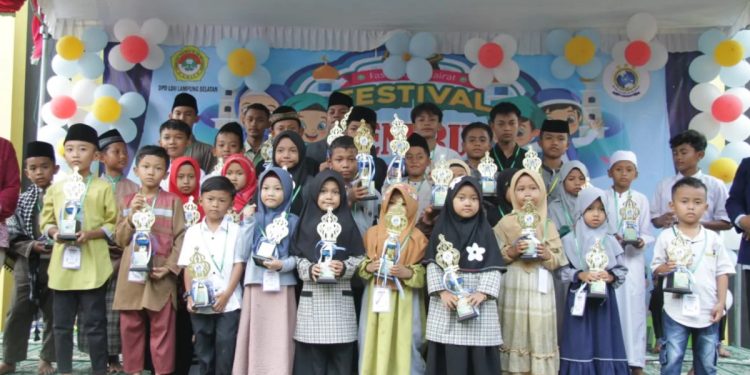 DPD LDII Lampung Selatan menghelat “Festival Generasi Penerus”, di Masjid Baitul Haq, Lampung Selatan. Foto: LINES