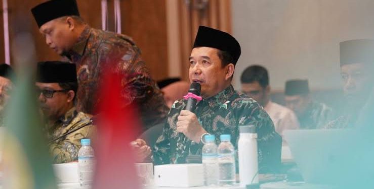 Ketua DPP LDII Bidang Departemen Pemuda, Kepanduan, Olahraga, Seni, dan Budaya (PKOSB), Edwin Sumiroza mengapresiasi UNESCO. Foto: LINES