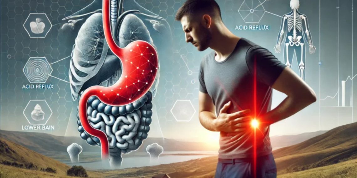 Gastroesophageal reflux disease (GERD) atau penyakit asam lambung adalah kondisi di mana isi lambung, termasuk makanan, minuman, dan cairan asam, naik ke kerongkongan hingga mulut. Foto: LINES