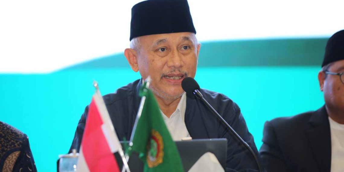 Ketua Umum DPP LDII KH Chriswanto Santoso saat memimpin Rakornas LDII. Foto: LINES.