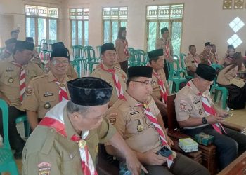 Sako SPN Ikuti Sosialisasi Program Kerja Pusdiklatcab Menak Sengaji Kwarcab Tulang Bawang