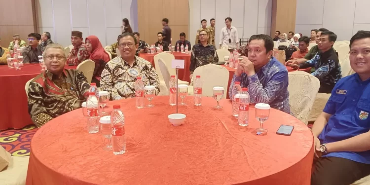 Ketua DPW LDII Lampung, M Aditya menghadiri “Malam Anugerah Keterbukaan Informasi Publik Tingkat Provinsi Lampung Tahun 2024”. Foto: LINES