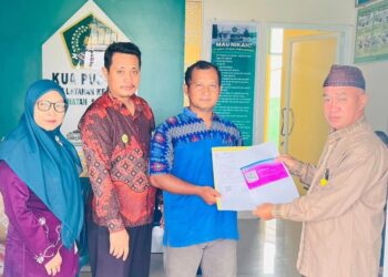 Masjid Al Fatah Naungan LDII Lampung Timur Terima Kartu ID Masjid dari KUA Sekampung