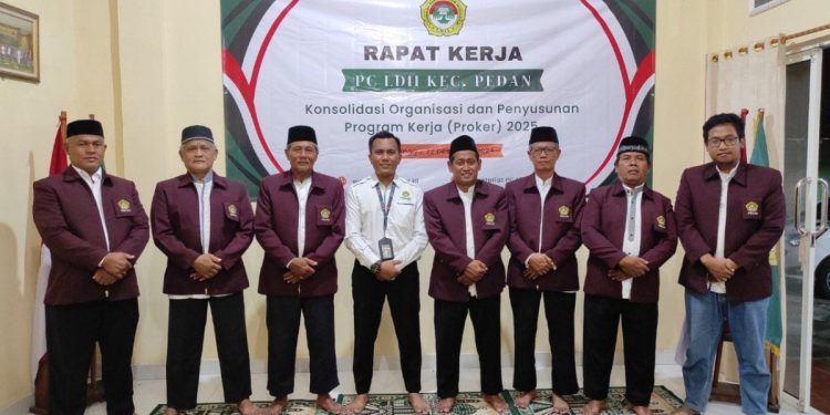 PC LDII Pedan mengadakan rapat kerja dengan tema “Konsolidasi Organisasi dan Penyusunan Program Kerja Tahun 2025. Foto: LINES