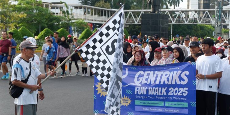 Generasi Tri Sukses “Gentriks” PC LDII Matraman naungan Yayasan Faslan Yurzaqun sukses menggelar Gentriks Fun Walk 2025. Foto: LINES.