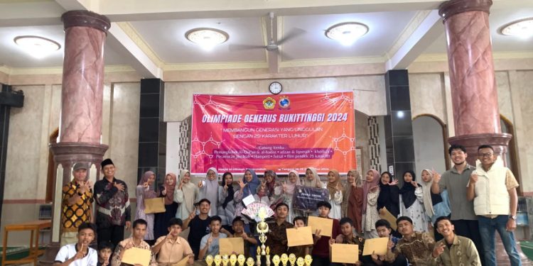 DPW LDII Sumatera Barat (Sumbar) menghelat “Olimpiade Generasi Penerus (Generus)”. Foto: LINES