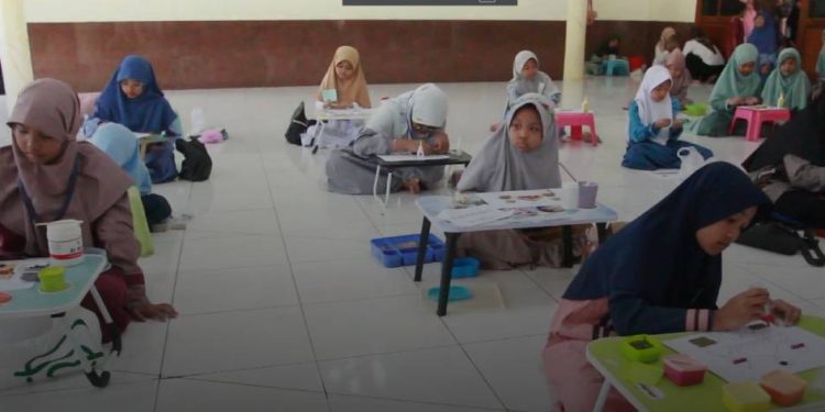 DPD LDII Kota Semarang menggelar Festival Anak Sholeh (FAS) ke-9 di Pondok Pesantren Shirothol Mustaqim pada Rabu, (25/12). Foto: LINES.
