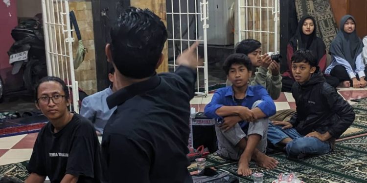 PC LDII Wirobrajan menggelar pengajian akhir tahun. Foto: LINES.