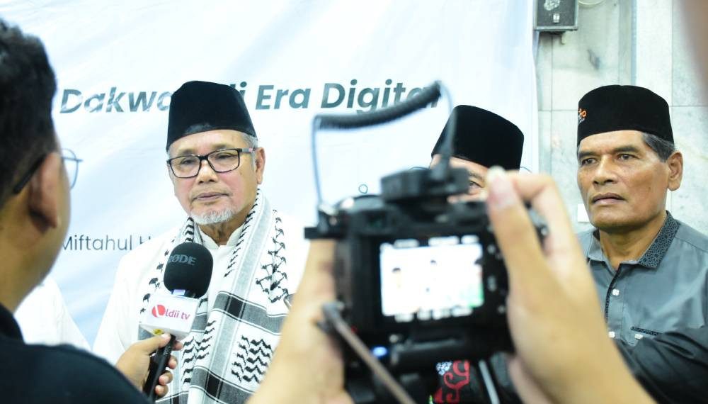 DPW LDII Provinsi Riau bekerja sama dengan Majelis Ulama Indonesia (MUI) Provinsi Riau mengadakan pengajian akbar awal tahun 2025. Foto: LINES.