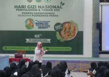 Ponpes Gadingmangu Kerja Sama dengan Puskesmas Perak Edukasi Kesehatan 1.300 Santri