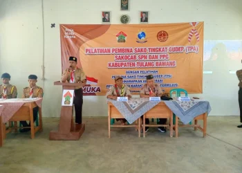 Sako SPN Tulang Bawang Helat Pelatihan Pembina Gugus Depan