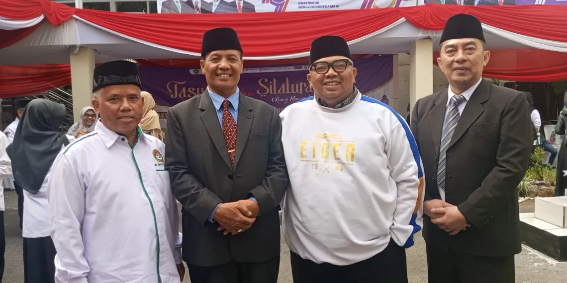 DPD LDII Kota Bandung turut hadir dalam acara Tasyakur Bin Ni’mah dan Riung Mungpulung yang diselenggarakan oleh Kantor Kementerian Agama Kota Bandung, pada Senin (6/1). Foto: LINES