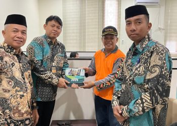 Pengurus Ponpes Miftahul Huda Polman Audiensi dengan Kanwil Kemenag Mamuju