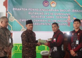 LDII Enrekang Bina Warga Rutan Tentang Tata Cara Sholat Jenazah