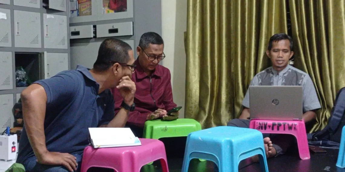 DPW LDII Provinsi Jambi melaksanakan rapat kerja di Pondok Pesantren Tawakal, Jambi pada Senin (13/1). Foto: LINES