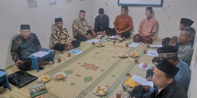 PC LDII Kapanewon Sentolo menggelar rapat koordinasi di kantor Sekretariat PC LDII Sentolo, Kabupaten Kulon Progo, Daerah Istimewa Yogyakarta pada Minggu (5/1). Foto: LINES