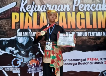 Atlet Muda LDII Magetan Juara Nasional Kompetisi Pencak Silat Piala Panglima TNI