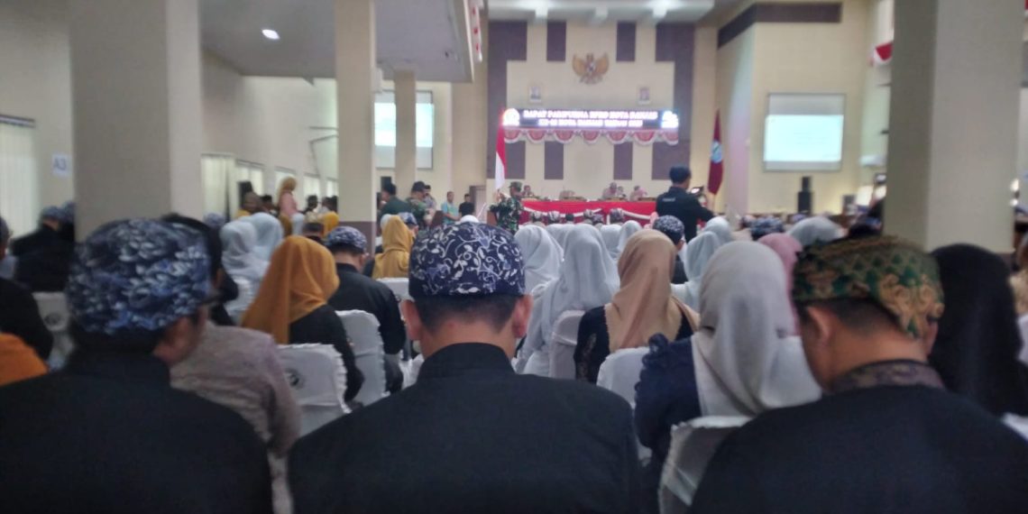 DPD LDII Kota Banjar menghadiri Rapat Paripurna DPRD Kota Banjar dalam memperingati Hari Jadi Kota Banjar ke-22. Foto: LINES.