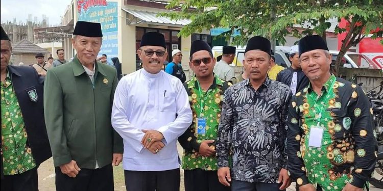 Pengurus LDII Kabupaten Indramayu menghadiri undangan Majelis Ulama Indonesia (MUI) Kabupaten Indramayu dalam acara Bahtsul Masail. Foto: LINES.