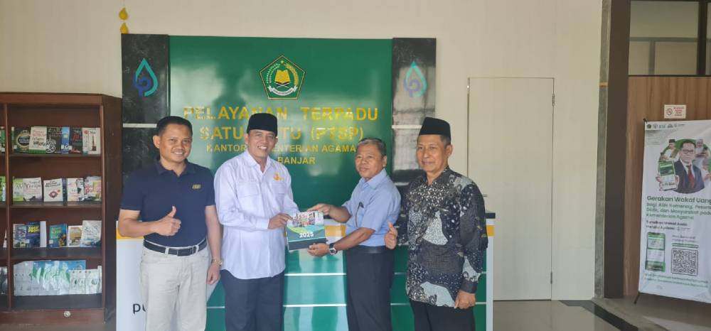 DPD LDII Kota Banjar menggelar pertemuan dengan Kantor Kementerian Agama (Kemenag) Kota Banjar, Jawa Barat. Foto: LINES.