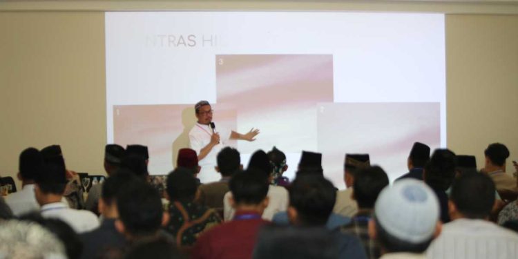 DPP LDII menghelat “Pelatihan Rukyatul Hilal”, di Ponpes Minhaajurrosyidiin, Jakarta. Foto: LINES.