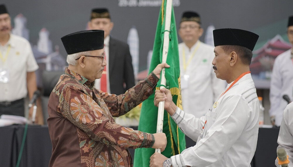 Musyawarah Wilayah (Muswil) VIII Lembaga Dakwah Islam Indonesia (LDII) Jawa Tengah secara aklamasi kembali memilih Singgih Tri Sulistiyono sebagai Ketua DPW LDII Jawa Tengah untuk periode 2025-2030. Foto: LINES