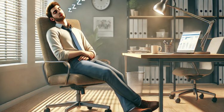 Power nap! Istirahat singkat ini bukan sekadar tidur siang biasa,. Foto: LINES