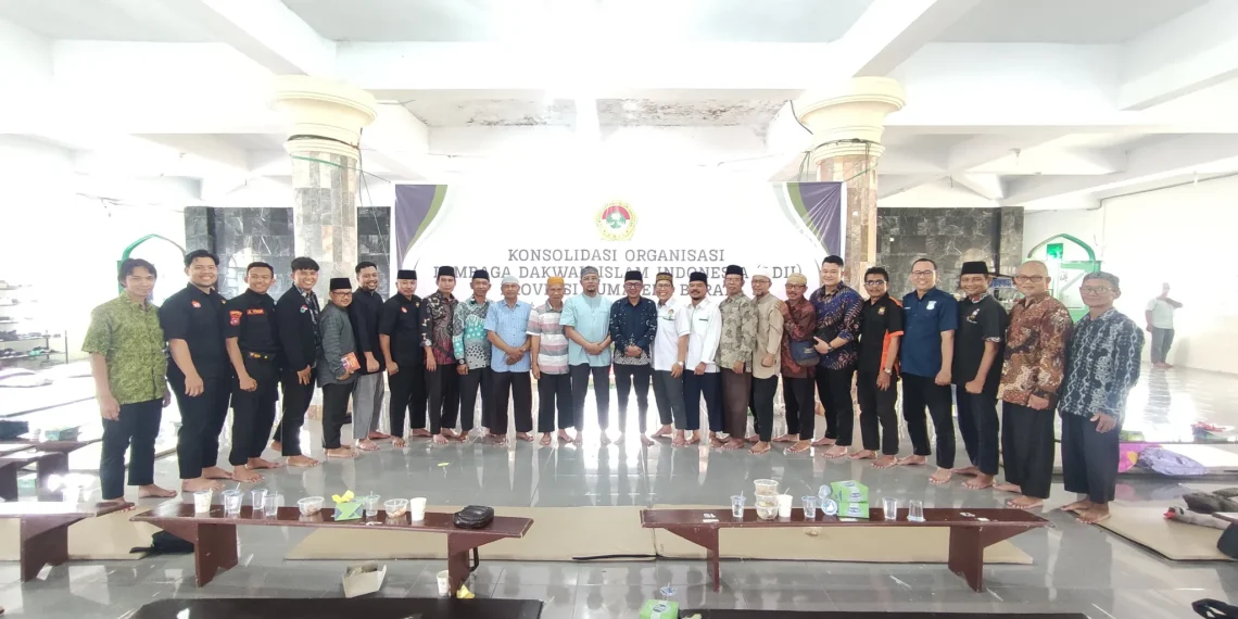DPW LDII Sumatera Barat (Sumbar) menghelat konsolidasi organisasi dengan tema “Aktualisasi dan Peran Lembaga Dakwah Menuju Sumbar Madani yang Maju dan Berkeadilan". Foto: LINES