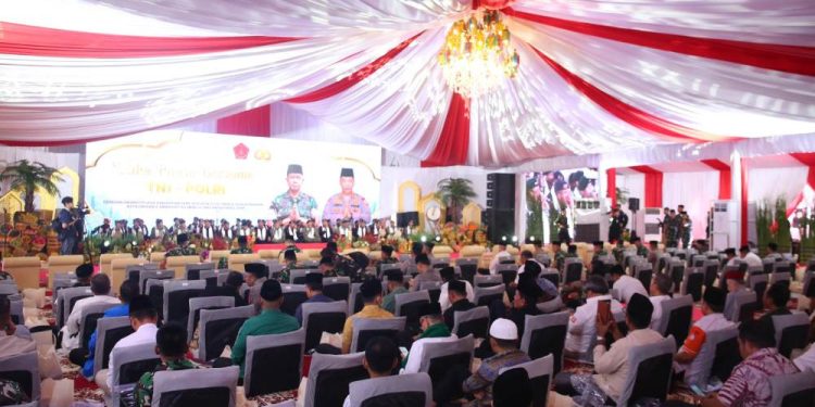 Buka Puasa Bersama TNI-Polri turut  mengundang Ormas Islam salah satunya LDII. Foto: LINES.