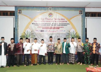 Ponpes Gadingmangu Gelar Buka Puasa Bersama dan Santunan Anak Yatim