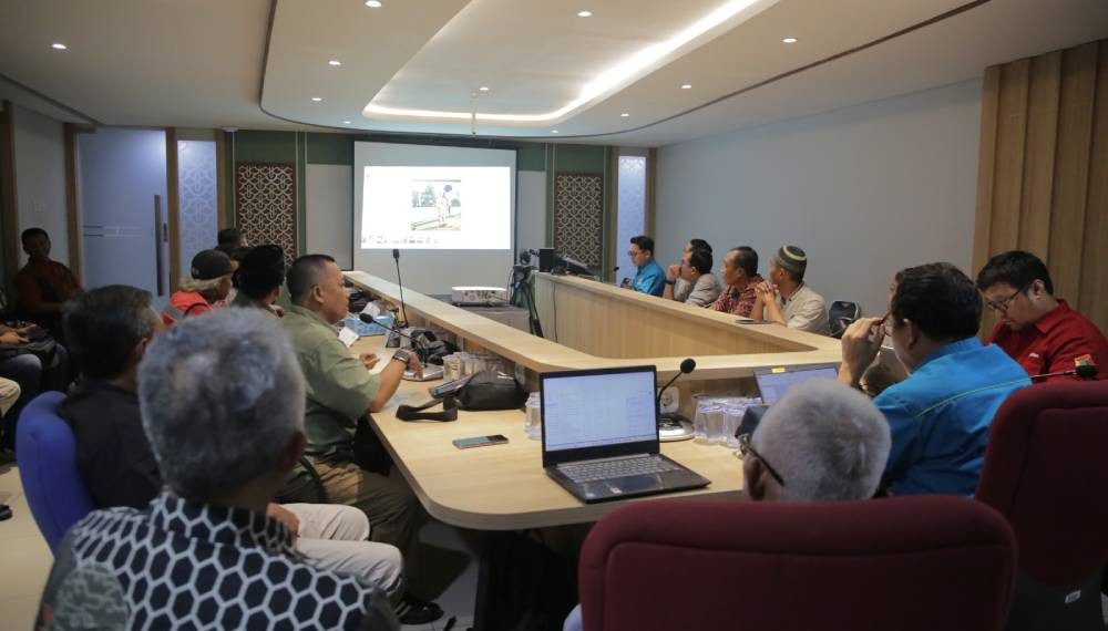 Departemen Pemuda, Kepanduan, Olahraga, Seni dan Budaya (PKOSB) DPP LDII menghelat rapat koordinasi dengan komunitas naungan LDII dari berbagai provinsi. Foto: LINES.