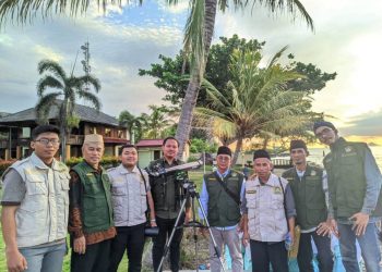 Tim Rukyatul Hilal LDII Banten Pantau Hilal di Planetarium Mercusuar Cikoneng