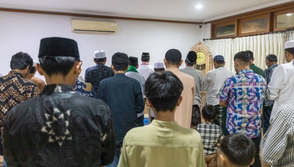 Majelis Ulama Indonesia (MUI) Kabupaten Gianyar menggelar safari Ramadan di Aula Luhur DPD LDII Gianyar. Foto: LINES.