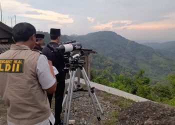 LDII Gunungkidul dan Kemenag Pantau Hilal Awal Ramadan