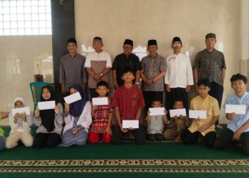 Berbagi Berkah Ramadan, LDII Garut Santuni Puluhan Anak Yatim